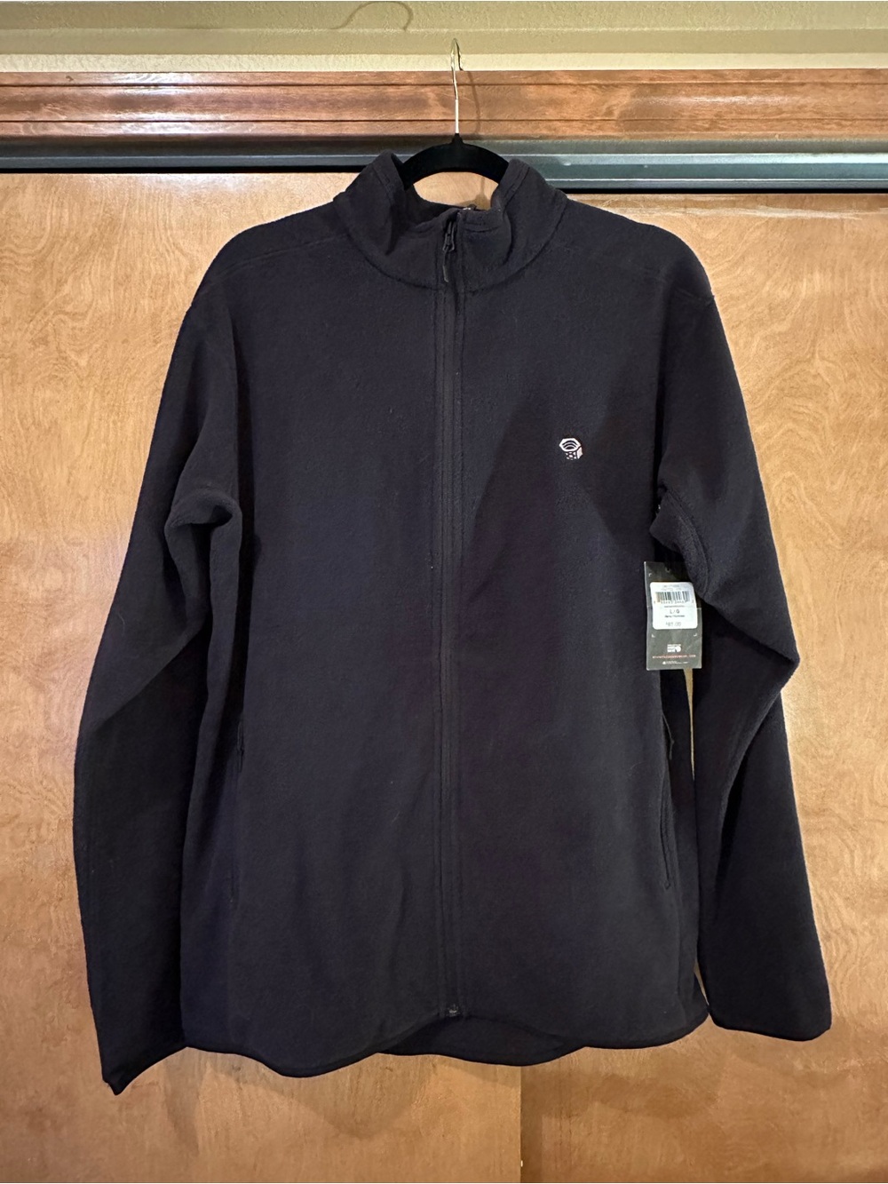 NWT Mountain Hardware Full-Zip Fleece Jacket - Lightweight Men's Outerwear